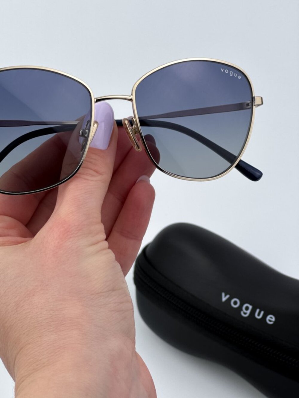 VOGUE VO4232S 848/4L PALE GOLD BUTTERFLY SUNGLASSES